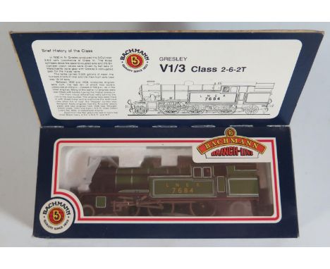 A Bachmann Branch-Line OO-Gauge 31-600 V3 7684 LNER Green (Hopper Type Bunker), boxed as new 