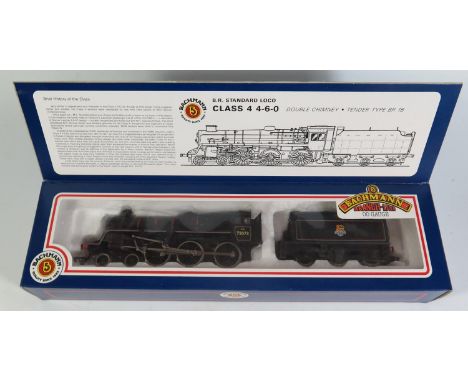 A Bachmann Branch-Line OO-Gauge 31-102 BR Class 4 Standard Loco, boxed as new 