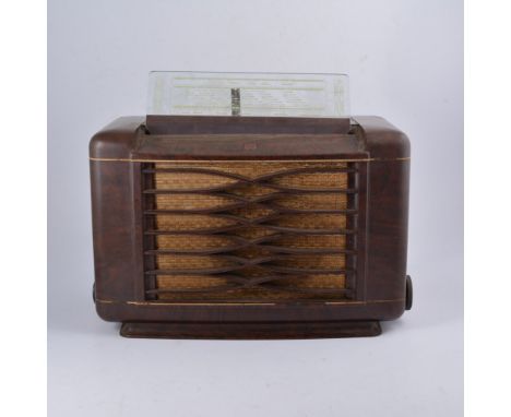 Vintage Phillips Bakelite radio.