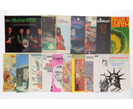 A Collection of Music LP's mostly mainstream rock and pop including Rolling Stones, Beatles, Fleetwood Mac, Elvis, and a grou