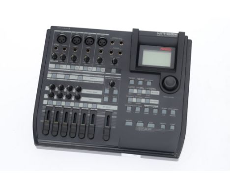 A Fostex MR-8 HD/CD Mini-8 Track Recorder, body F-G, well used, unit powers on at time of auction,