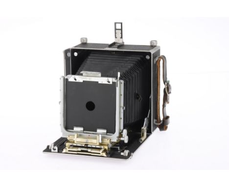 A MPP Micro Technical 5x4" Camera Body, body, G, bellows extend and lock, not light tested, there is a board but no lens or s