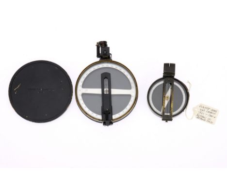 Windsor &amp; Newton Surveyors Prismatic Compass, &amp; Another by Elliot, Windsor &amp; Newton Surveyors Prismatic Compass, 