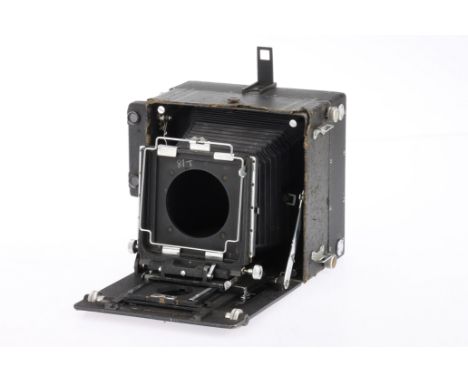 A MPP Micro Technical 5x4" Camera, body, P, a lot of wear to the leather, front door is hard to open, the front standard is d