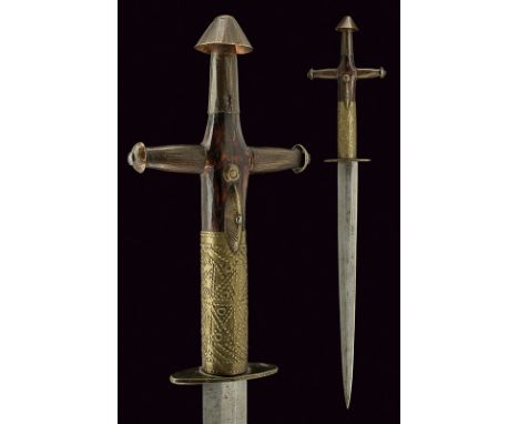 A teller of the Tuareg dating: first quarter of the 20th Century provenance: Africa Straight blade of hexagonal section; cros