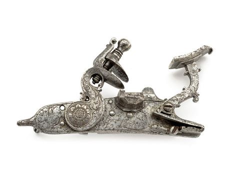 A snaphaunce flintlock by Lorenzoni dating: first quarter of the 18th Century provenance: Tuscany The plate signed "Lorenzoni