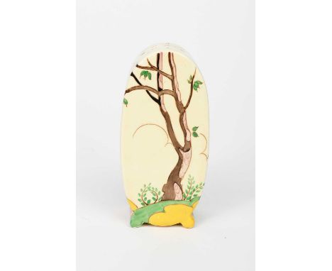 'Spire' a Clarice Cliff Bon Jour sugar sifter, painted in colours, unmarked, 13cm. high ProvenanceThe collection of William B