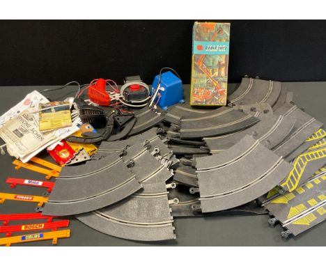 Toys - Corgi Major Toys , Simon Snorkel Fire Engine, 1127, boxed;  Scalextric C188 Porsche 962 TAKEFUJI car;  another Triumph