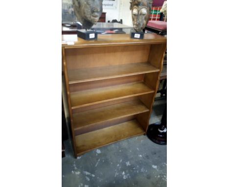 A 4 shelf bookcase