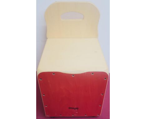 Stagg plywood Cajon H52cm x W30cm x D30cm 