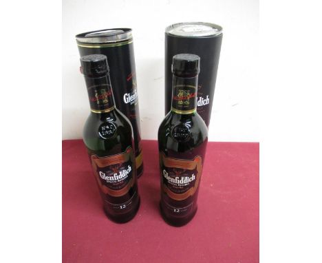 Two Glenfiddich Special Reserve Single Malt Scotch Whisky, Aged 12 years, 70cl 40%vol, one in tube, one in tin, 2btls 