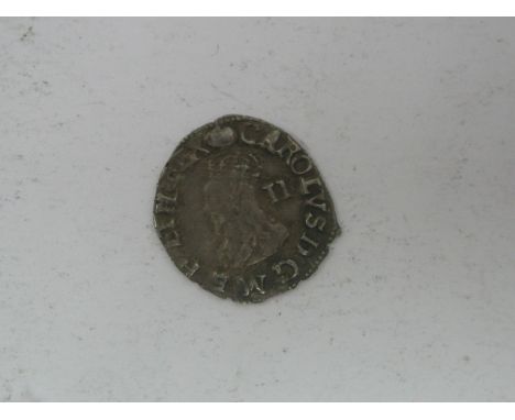 Charles I Half Groat, in near very fine condition, nice portrait, interesting coin; together with old Seaby coin packet.