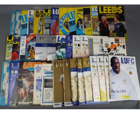 Leeds United Football Programmes. Thirty Eight mainly home issues from the late 1960s. Good European / FA Cup content (38) Go