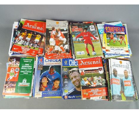 Football Programmes. A very impressive collection of British clubs at home in Europe 1970s to modern day. Very large content 