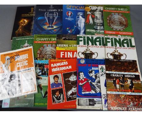 Big Match Football Programmes. Includes 2014 Champions League Final, 2018 World Cup Final in Russia, Euro 2016 Tournament pro