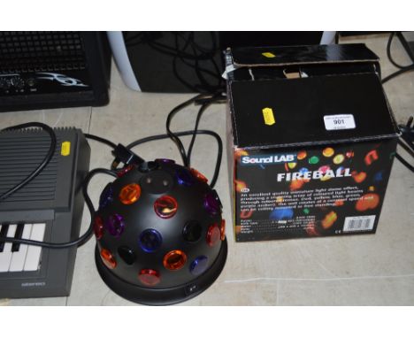 A Fireball lamp