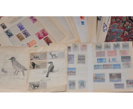 A large accumulation of stamps from Queen Victoria onwards, housed in albums, boxes, packets etc. G.B., World and Commonwealt