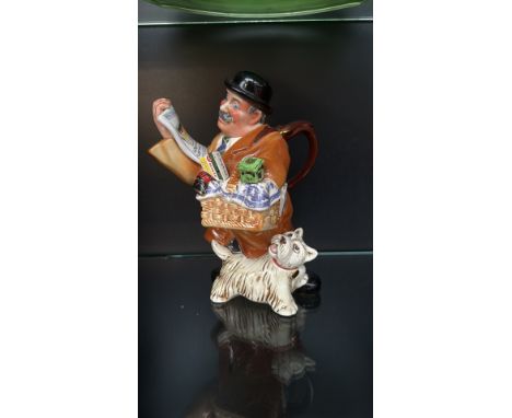 Bone Design "Maurice" Delivery Man Teapot, limited edition No. 2482/7500, made in England. A ceramic teapot with fine detaili