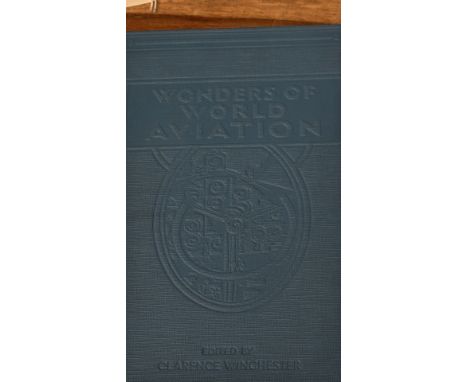 "Wonders of World Aviation" vintage hardcover book, published by Fleetway House, London, is richly illustrated with historica