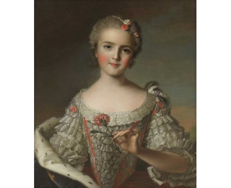 Circle of Jean-Marc Nattier (French, 1685-1766) Portrait of Louise-Marie of France (1737-1787), known as Madame Louise, daugh