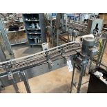 Section of Conveyor From Filler/Capper to Air Knives, Including Bottle Rinsing Attac | Rig Fee $400