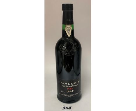Taylor’s Late Bottled Vintage Port, 1987, 75cl