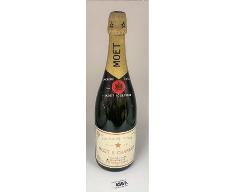 Moet and Chandon Champagne Label (1975)