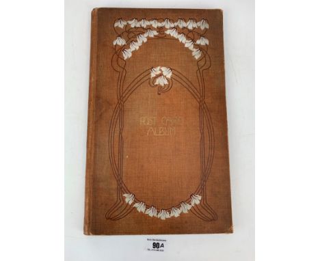 Postcard album of antique and vintage postcards