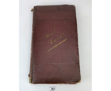 Postcard album of antique and vintage postcards
