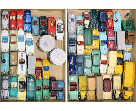 Various Diecast Spot-On Aston Martin, Jensen and Triumph TR3; Chad Valley WeeKin Sunbeam Talbot; together with a collection o