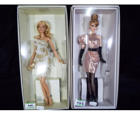 Barbie by Mattel - a Glimmer of Gold, Platinum Label Barbie Collector, designed exclusively for members of the 2010 Barbie fa