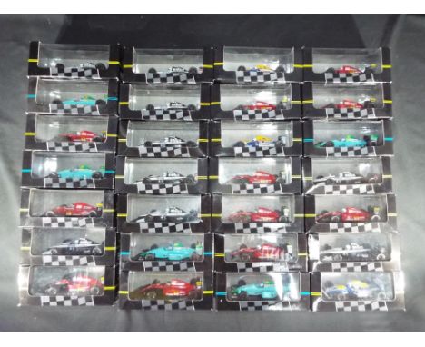 Onyx - 28 1/43 scale Formula One racing cars in original boxes, includes 121 Alain Prost, 122 Jean Alesi, 126 Stefano Modena 