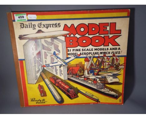 Model Book. Daily Express Model Book, 21 Fine Scale Models and a Model Airplane which Flies! published by  Daily Express Publ