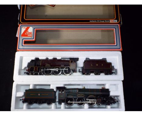 Model Railways - Mainline, Lima - two boxed OO gauge locomotives and tenders, Lima model 20 5103 MWG King George 4-6-0, Mainl