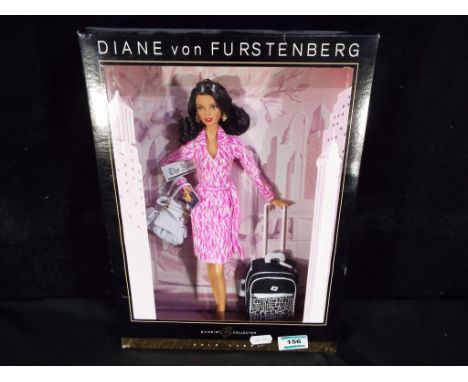 Barbie by Mattel - Gold Label Barbie Collector Diane von Furstenberg Barbie doll, in original box, model #J9185.