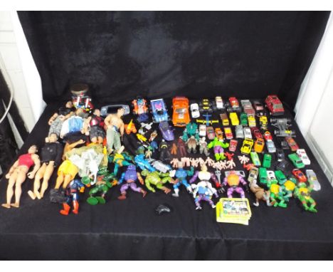 Hasbro, Kenner,Mattel and others - a good collection of vintage action figures, toys and diecast. Lot includes, Hasbro Action