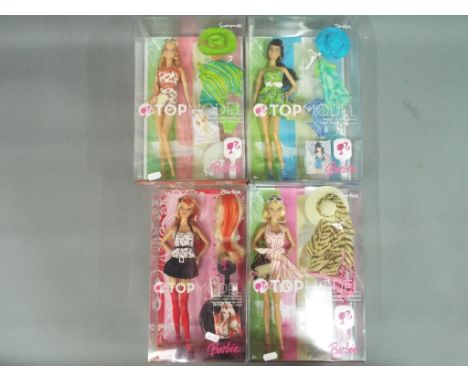 Barbie by Mattel - a collection of four boxed Barbie dolls to include Top Model Teresa, model #M5802, Teresa model #M5801, To