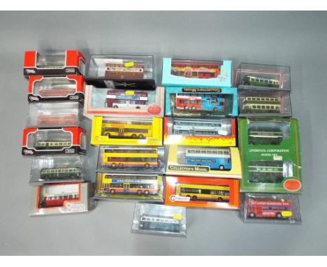 EFE, Corgi, C'SM - 21 boxed diecast model vehicles mainly buses in 1:76 scale. Lot includes KMB 43222 Dragon Boat Festival Li