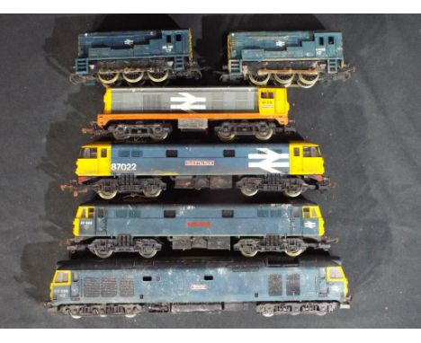 Lima - OO gauge Six locomotives, comprising op no 50020 ref 205141, op no 20215 ref 205159, op no 87022 ref 205155, op no 870