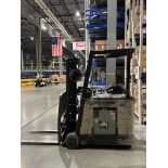 Crown Stand Up Forklift, Model #RC3020-40, S/N #1A174084, Hours #6882, Mast Height 240'', Fork