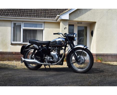 A 1959 Velocette Viper, registration number 585 CAC, frame number RS13035, engine number VR3668, black and chrome. Velocette 