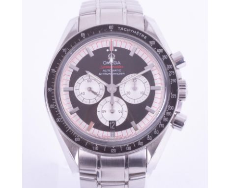 Omega Seamaster for Speedmaster Racing, Michael Schumacher, automatic chronometer, gents stainless steel wristwatch, boxed.Co