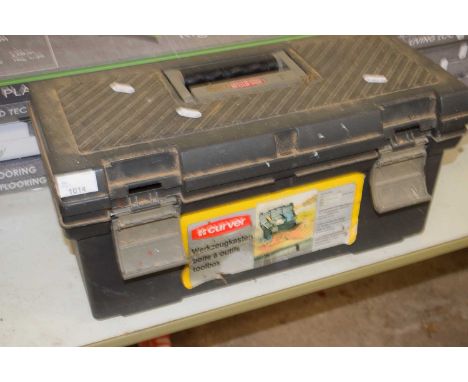 A toolbox including tools