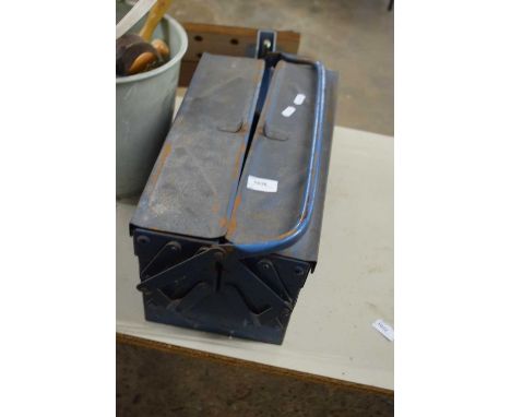 Cantilever toolbox including tools