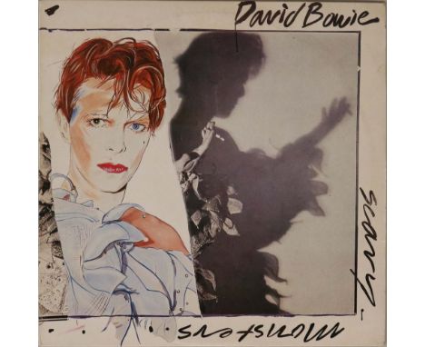 DAVID BOWIE - SCARY MONSTERS LP - PURPLE VINYL (BOW LP 2). One of only a handful of copies ever pressed (some sources say as 