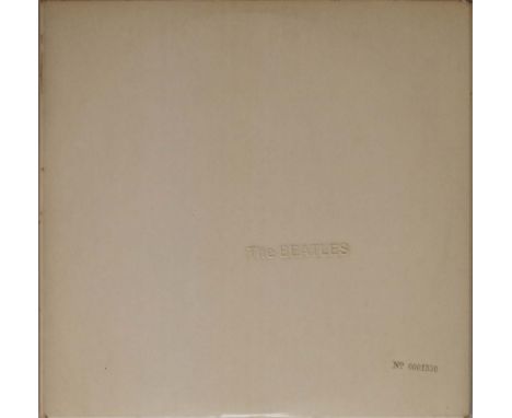 THE BEATLES - WHITE ALBUM - UK NUMBER 0001330 (MONO PMC 7067/7068). Great to see very low number copy of the most famous epon