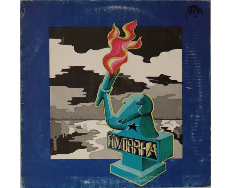 GOMORRHA - I TURNED TO SEE WHOSE VOICE IT WAS LP (BRAIN METRONOME 1003). The experimental, raw 1972 LP from northern Rhinelan