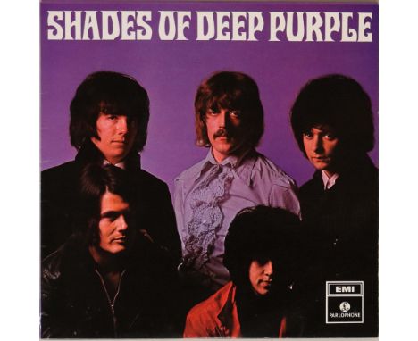DEEP PURPLE - SHADES OF DEEP PURPLE LP (1ST UK STEREO PRESSING PCS 7055). Impeccable 1st UK stereo copy of the stand out debu