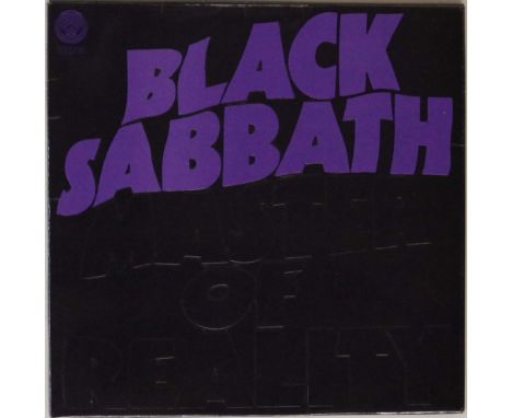 BLACK SABBATH - MASTER OF REALITY LP (ORIGINAL UK VERTIGO SWIRL 6360 050). Final upgrade copy of the monstrous July 1971 LP f
