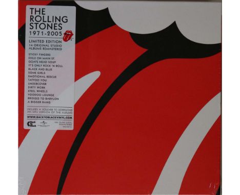 THE ROLLING STONES - 1971-2005 (2010 LP BOX SET 602527467108). The 2nd offering from the Back To Black series with this delux